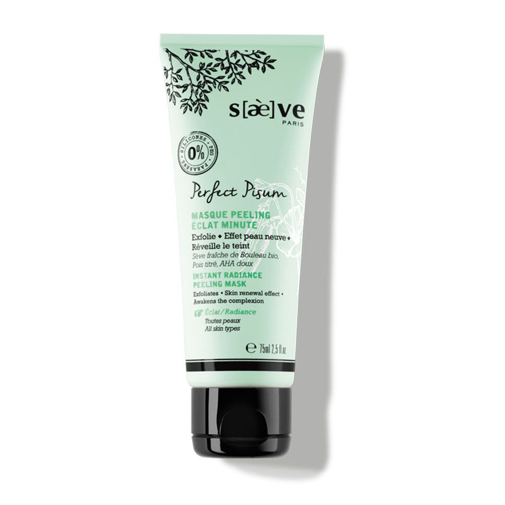 Saeve [Perfect Pisum] Masque Peeling Eclat Minute Tous Types De Peaux 75ml