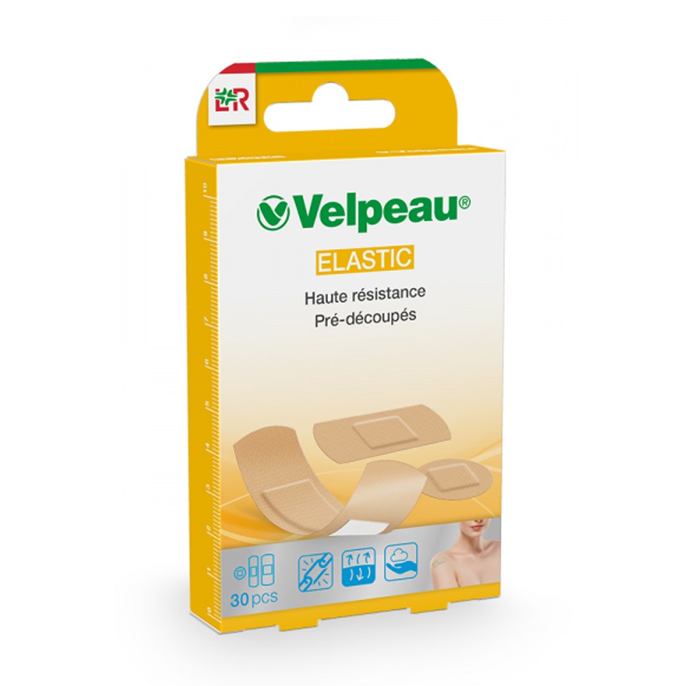 Pansements Pré découpés Haute Résistance Velpeau x30 Velpeau Lohmann Rauscher