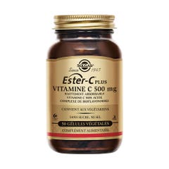 Solgar Ester-c Plus 50 Gelules Vitamine C 500mg