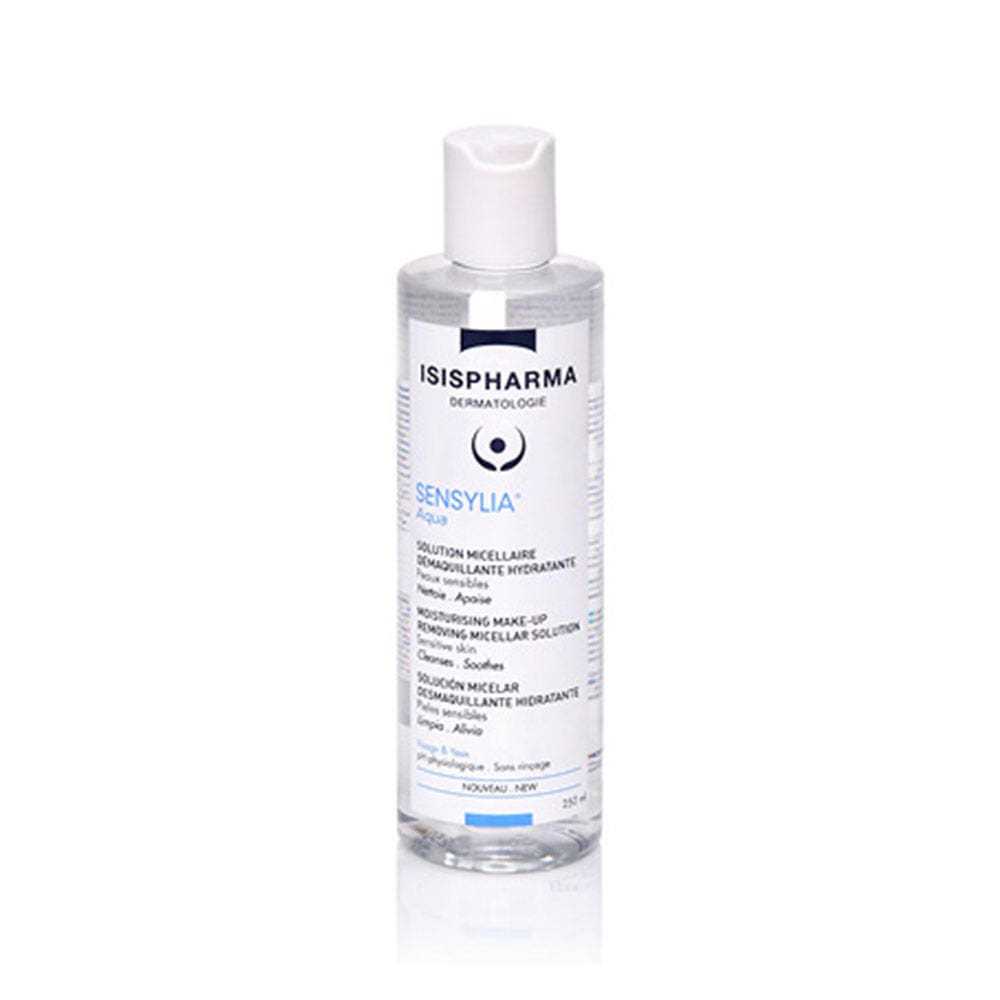 Isispharma Sensylia Solution Micellaire Demaquillante Hydratante Aqua Peaux Sensibles 250ml