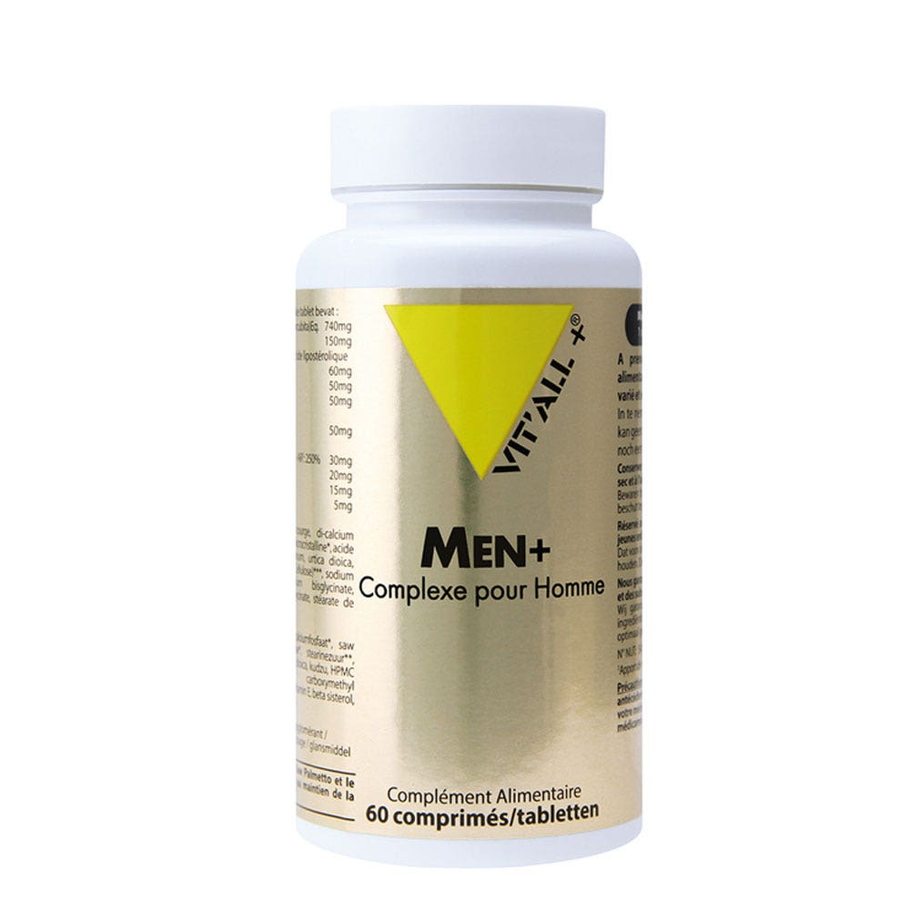 Vit'All+ Men+ Bien Etre Masculin 60 Comprimes +
