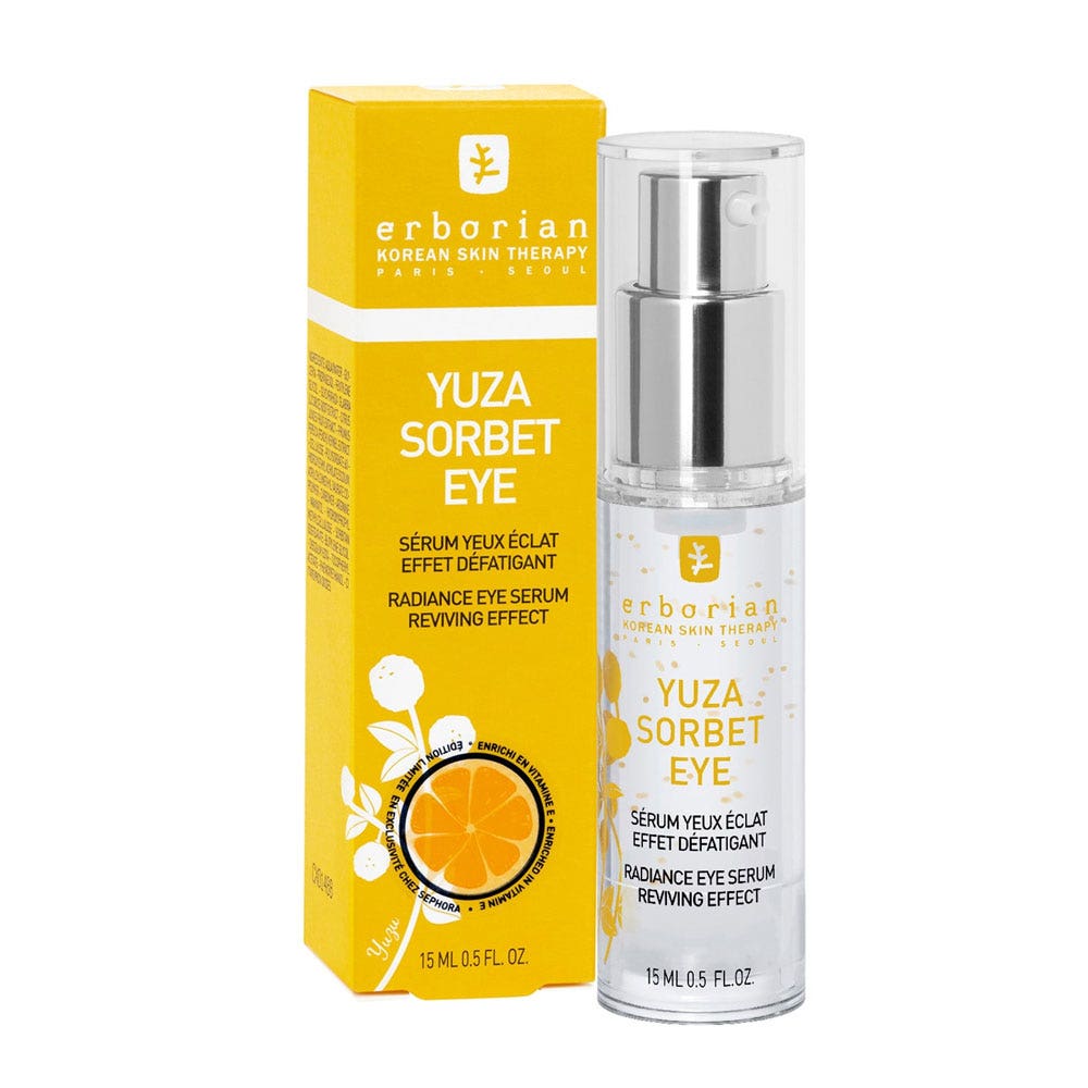 Erborian Yuza Sorbet Sérum Frais Contour Des Yeux Effet Défatigant 15ml