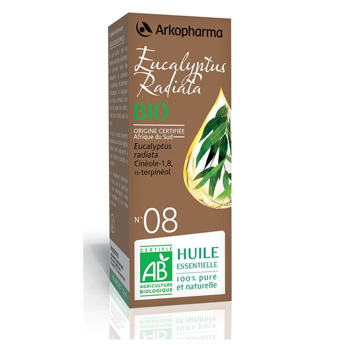 Arkopharma Olfae Huile Essentielle N°8 Eucalyptus Radiata Bio 10ml