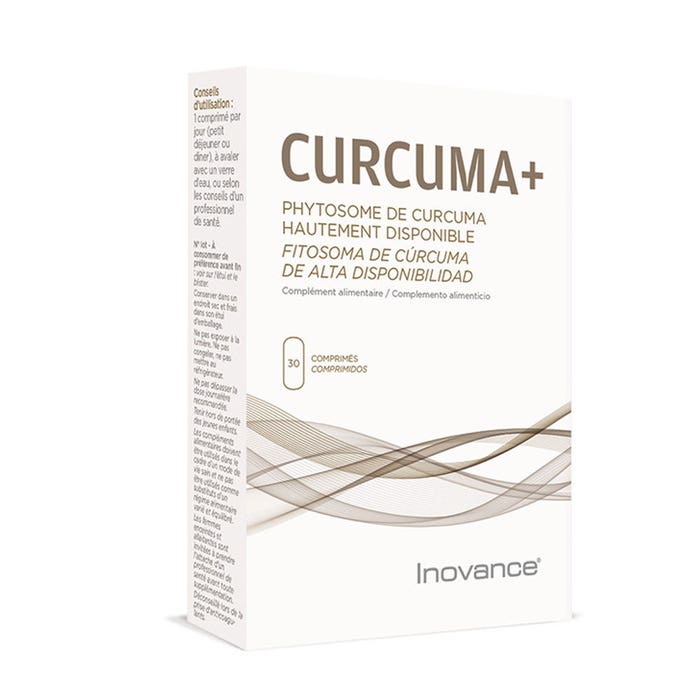 Inovance Curcuma+ 30 Comprimes Phytosome De Curcuma