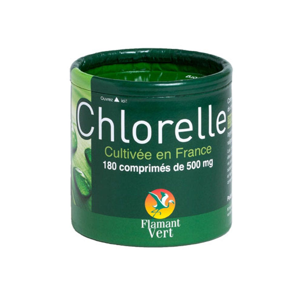 Flamant Vert Chlorelle 180 Comprimes