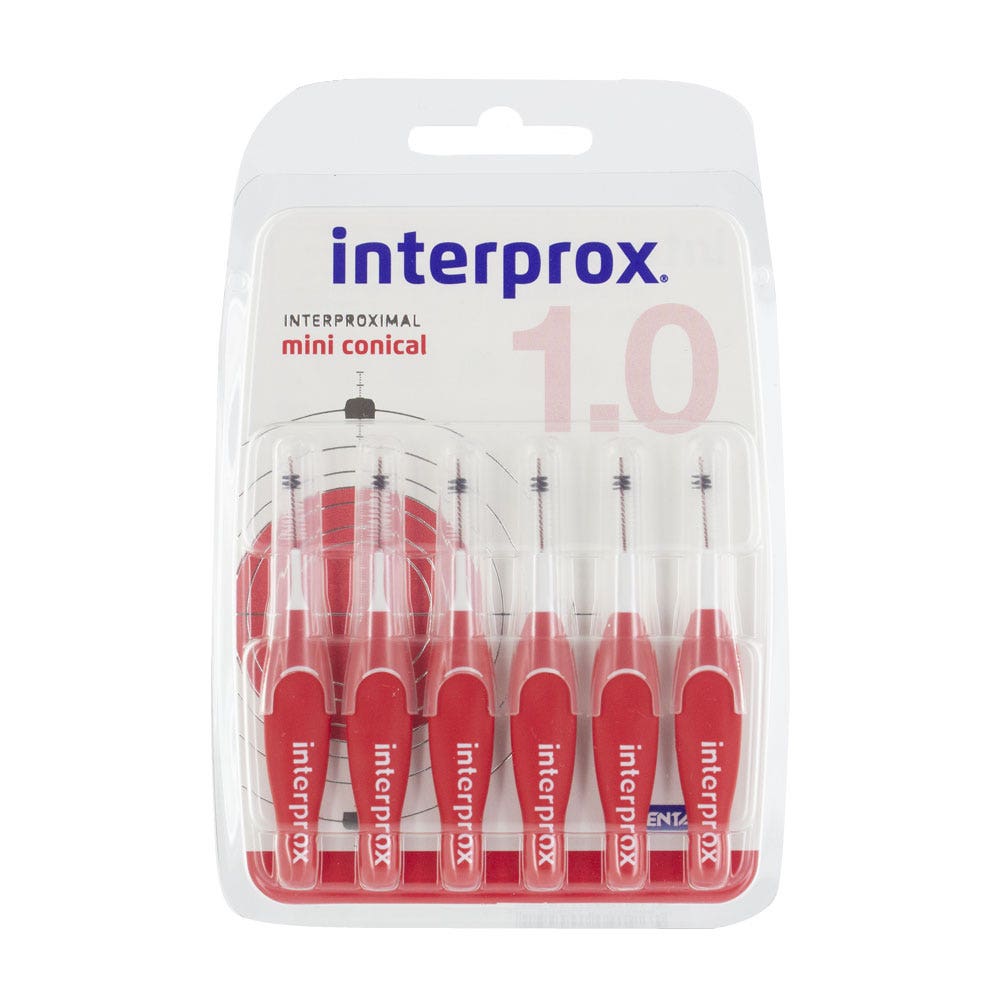Interprox Mini Conical Brossettes Interdentaires 1mm x6