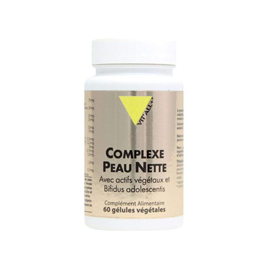 Vit'All+ Complexe Peau Nette 60 Gélules
