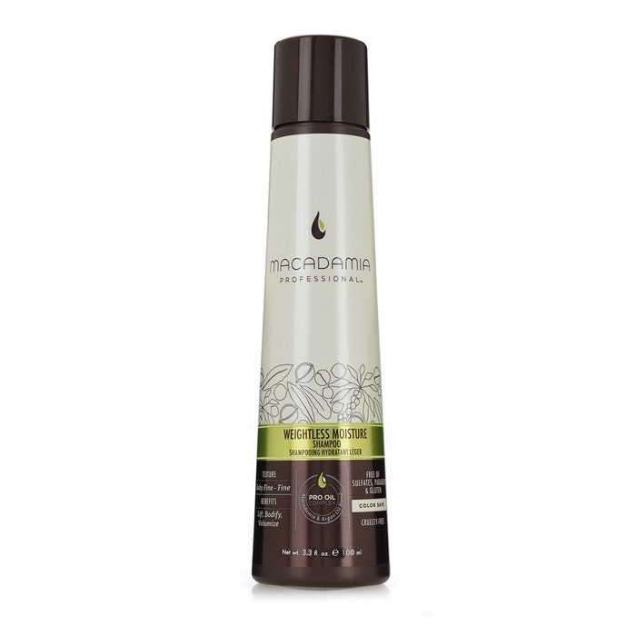 Macadamia Shampooing Hydratant Leger Cheveux Fins A Tres Fins 300ml