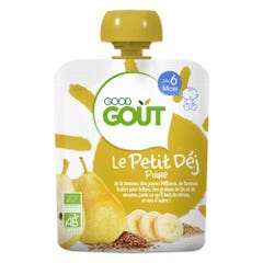 Good Gout Puree Petit Dej Pour Bebe Bio Des 6 Mois 70g
