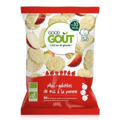 Good Gout Mini Galettes De Riz Bio Dès 10 Mois 40g