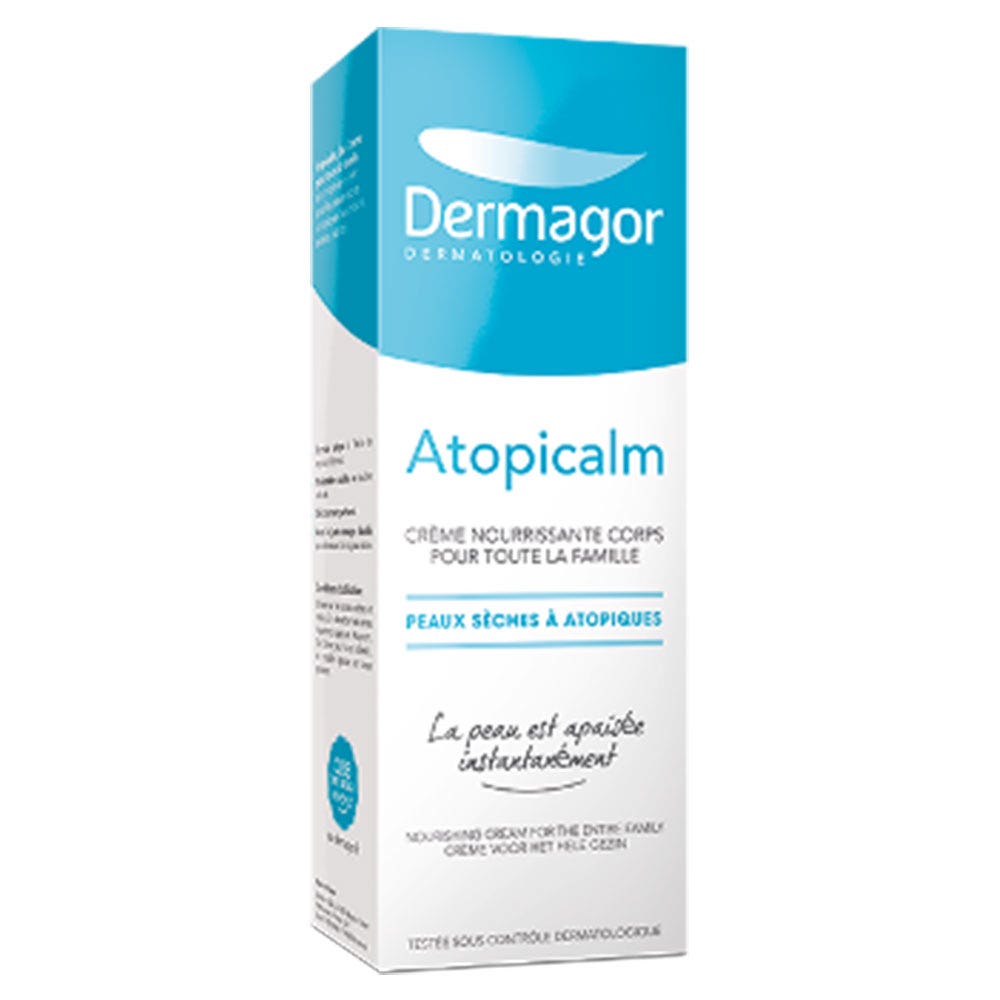 Dermagor Atopicalm Creme Nourrissante Corps Peaux Seches A Atopiques 250ml