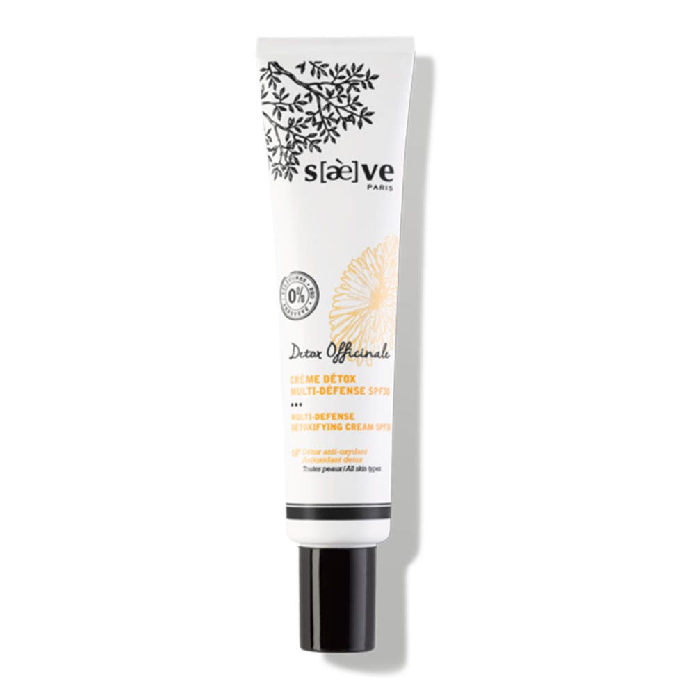 Saeve [Detox Officinale] Creme Detox Multi-defense Spf30 Tous Types De Peaux 40ml