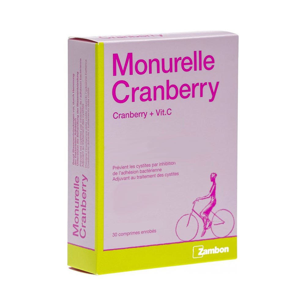 Zambon Monurelle Cranberry 30 Comprimes