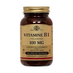 Solgar Vitamine B1 (thiamine) 100 Gelules Vegetales 100mg