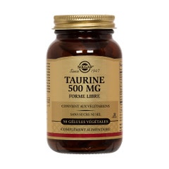 Solgar Taurine 50 Gelules Vegetales 500 mg