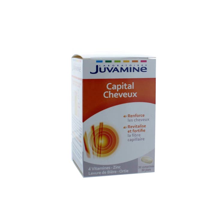 Juvamine Capital Cheveux 30 Comprimes