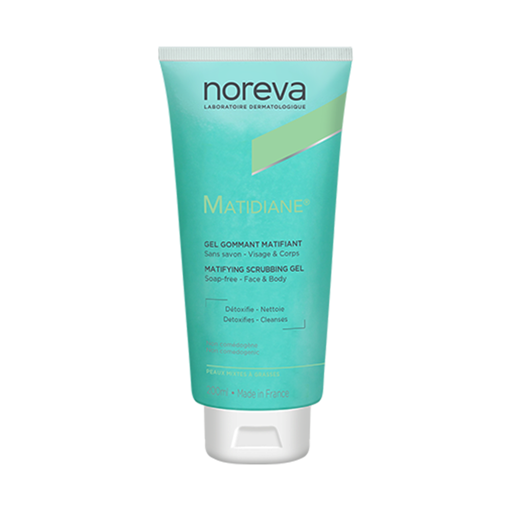 Noreva Matidiane Gel Gommant Matifiant 2 En 1 200ml