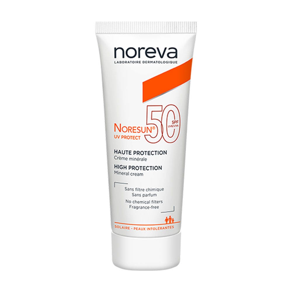 Noreva Creme Minerale Spf50 Peaux Intolerantes 40ml