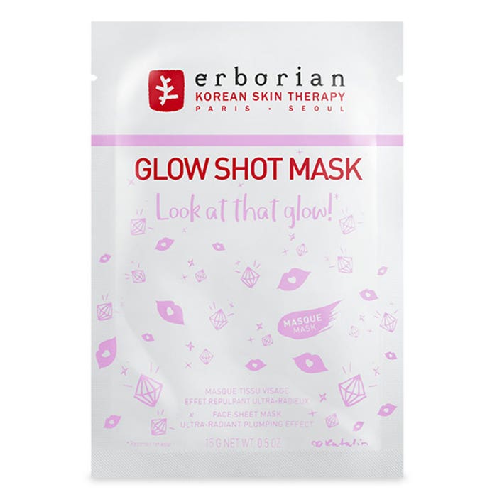 Masque Tissu Visage Repulpant Glow Shot Mask 15g Erborian