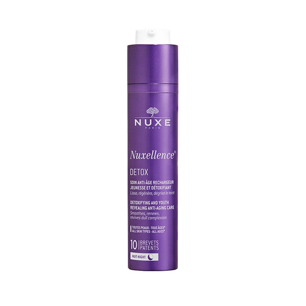 Nuxe Nuxellence Soin Anti-age Jeunesse Et Detoxifiant Nuit Detox 50ml