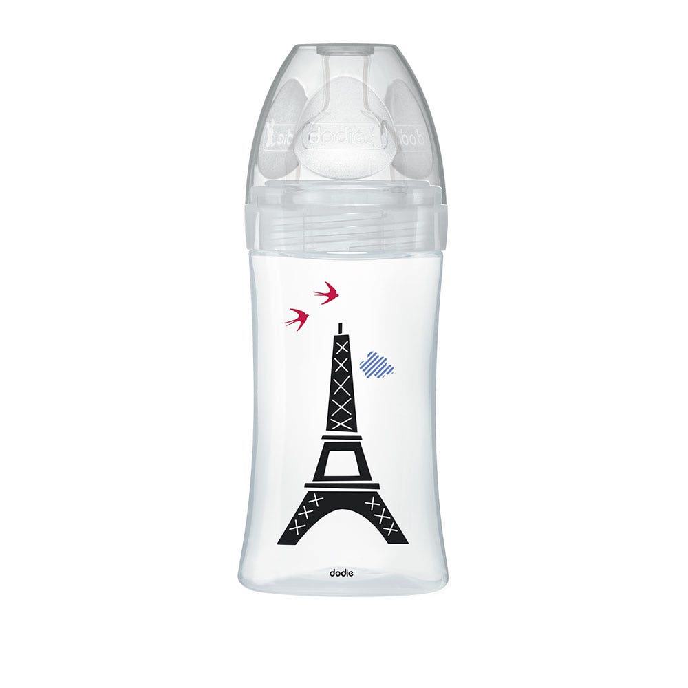 Dodie Sensation+ BIBERON EN VERRE 270ML