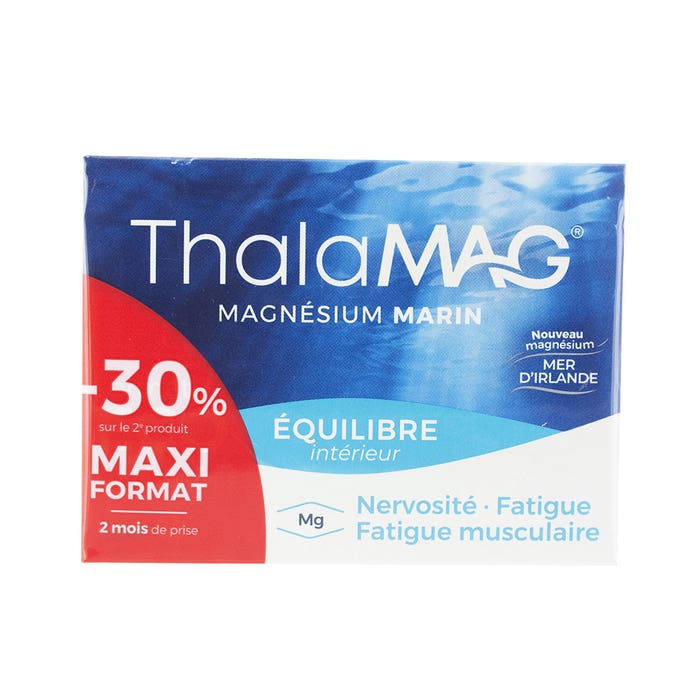 Thalamag Equilibre Interieur 2x60 Gelules Magnesium Marin