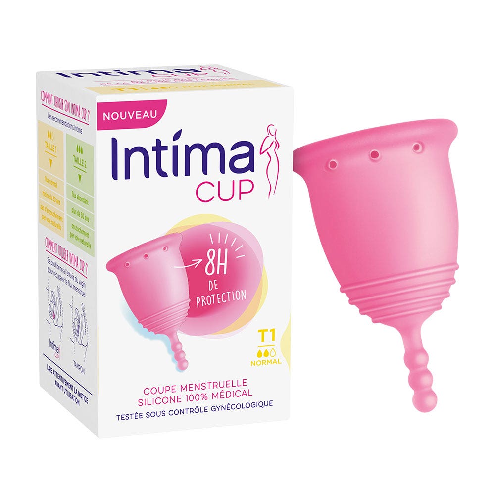 Intima Cup Coupe Menstruelle Silicone 100% Medical 8h De Protection