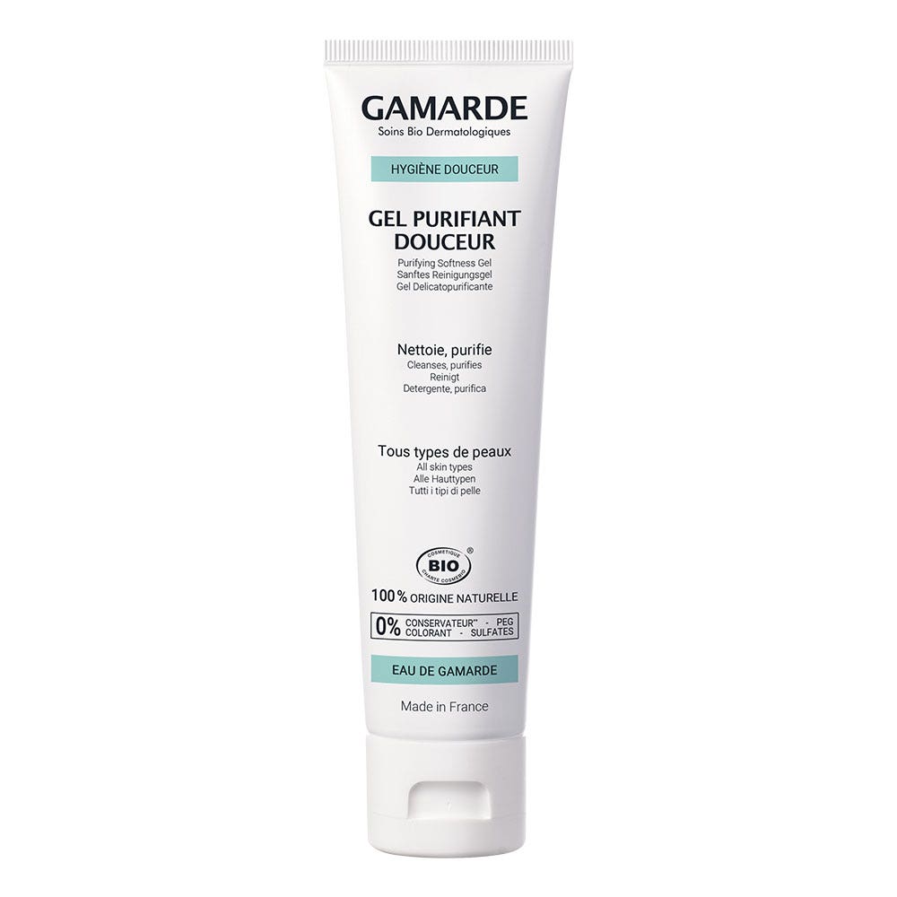 Gamarde Gel Purifiant Douceur Bio Tous Types De Peaux 100g