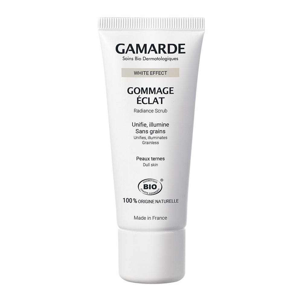Gamarde Gommage Eclat Bio White Effect Peaux Ternes 40g