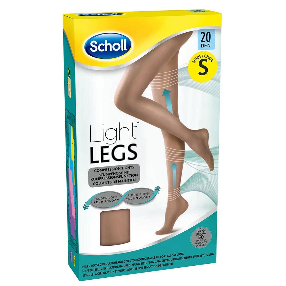 Scholl Collants De Maintien Chair 20 Deniers Light Legs