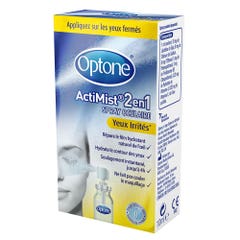 Optone Spray Oculaire Actimist 2en1 Yeux Irrites 10ml