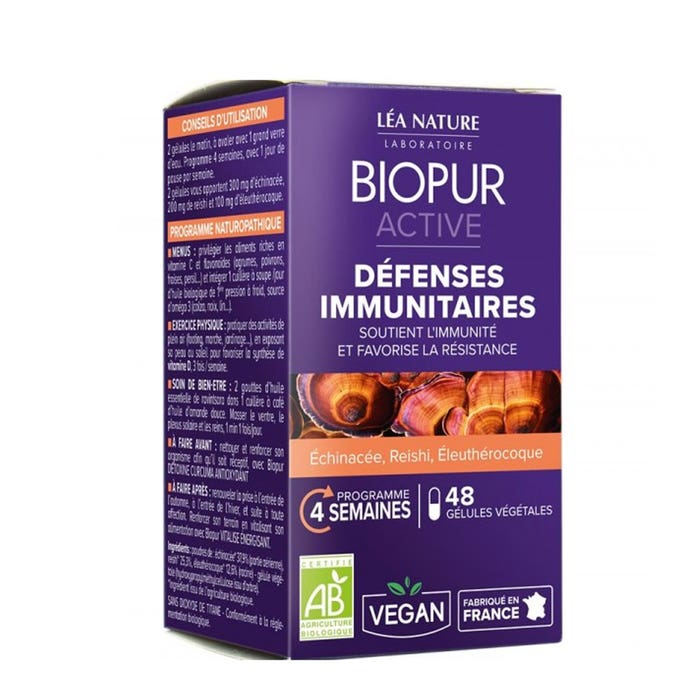 Defenses Immunitaires Bio 48 Gelules Biopur