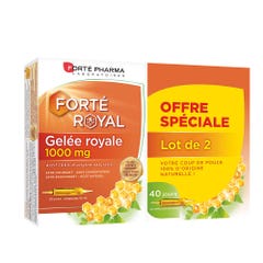 Forté Pharma Forté Royal Gelée Royale Bio 1000 mg 2x20 ampoules