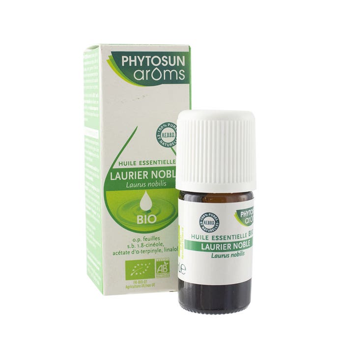 Huile Essentielle De Laurier Noble Bio 5 ml Phytosun Aroms