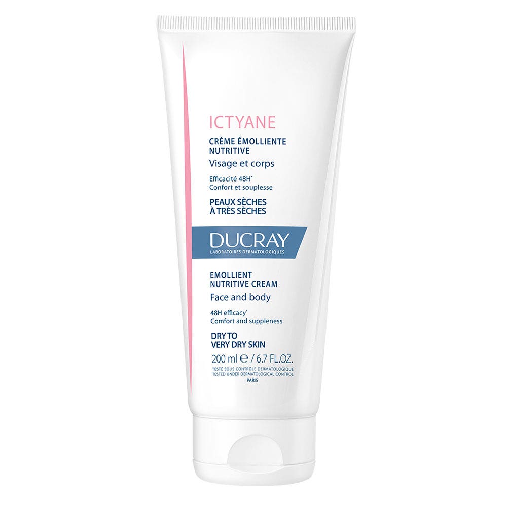 Ducray Ictyane Creme Emolliente Nutritive Peaux Seches A Tres Seches 200ml