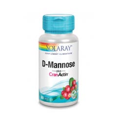 Solaray D-mannose Plus Cranactin 60 Capsules