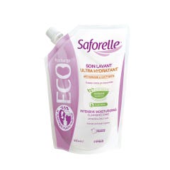 Saforelle Soin Lavant Ultra Hydratant Eco-recharge Special Secheresse 400ml