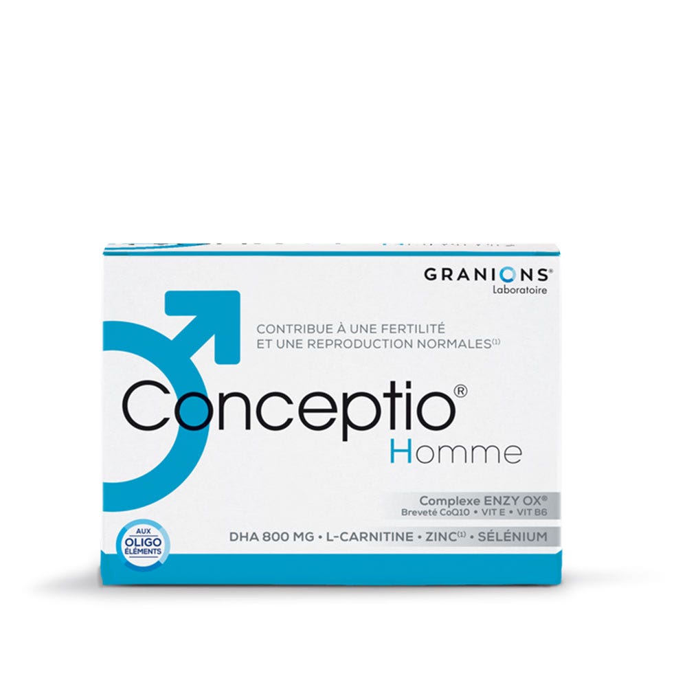 Granions Homme 90 Capsules + 30 Sachets Conceptio