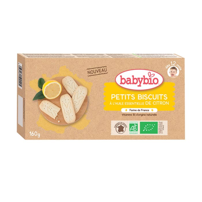 Babybio Biscuits Petits Bio Des 12 Mois 160g