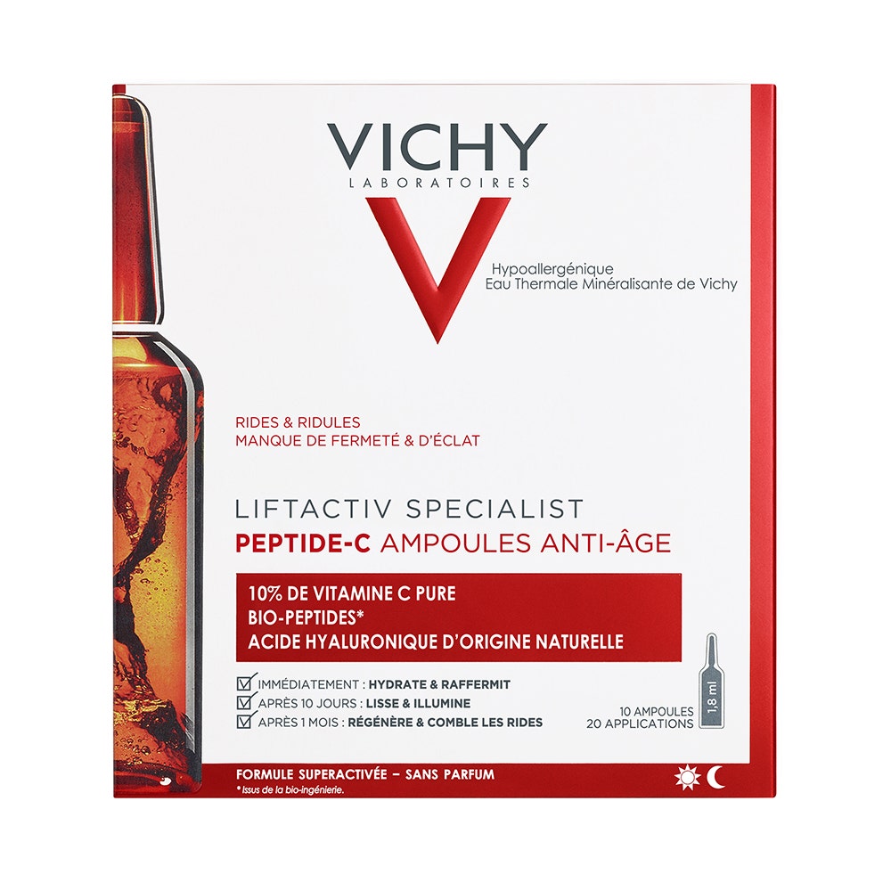 Vichy Liftactiv Specialist Ampoules Anti Age Innovation Cure Anti Rides 10% Vitamine C 10 x1,8ml