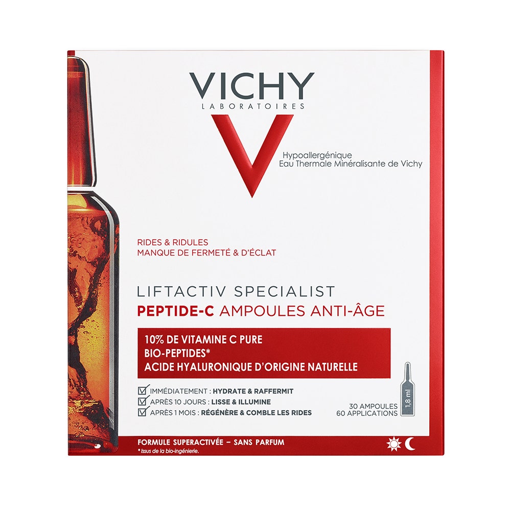 Vichy Liftactiv Specialist Ampoules Anti Age X30 Innovation Cure Anti Rides 10% Vitamine C 8ml