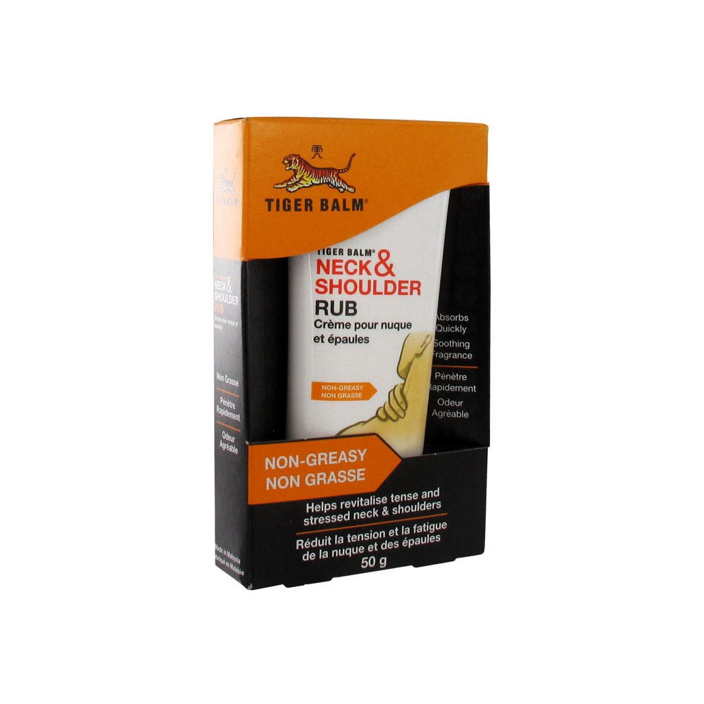 Tiger Balm Neck Et Shoulder Creme Nuque Et Epaules 50g
