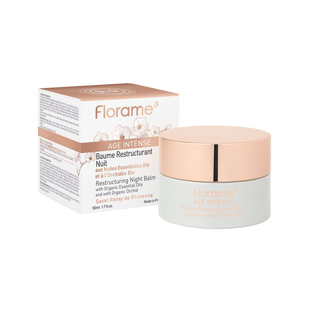 Florame Baume Restructurant Nuit Bio Peaux Matures Age Intense 50ml