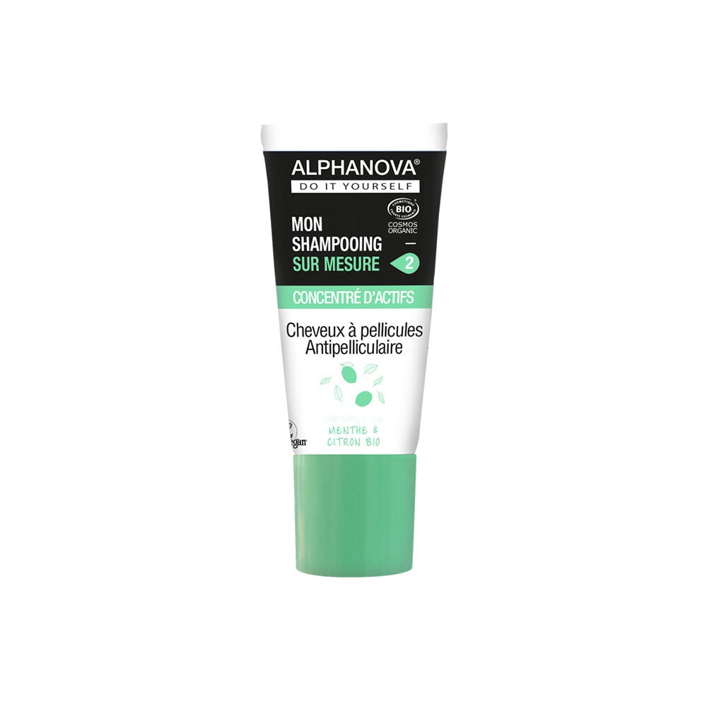 Alphanova Concentre D'actifs Pour Shampooing Bio Mon Shampooing Sur Mesure 20ml