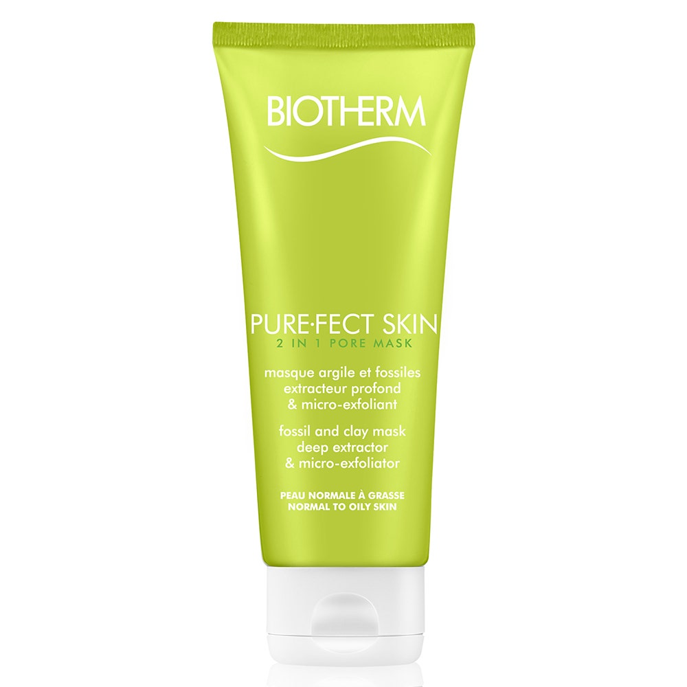 Biotherm Masque Argile Et Fossiles 2en1 Peaux Normales A Grasses 75ml