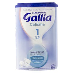 Gallia Calisma 1 Lait En Poudre 0-6 Mois 800g