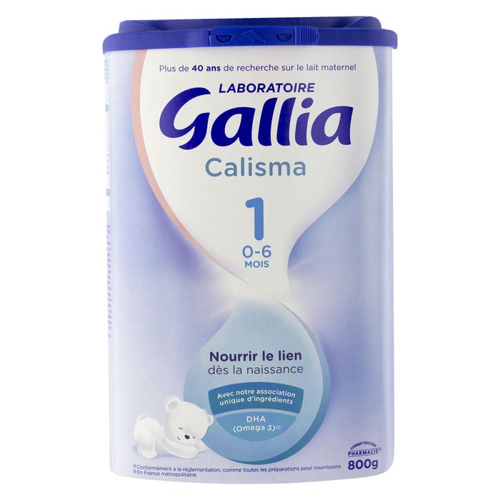 Calisma 1 Lait En Poudre 0-6 Mois 800g Gallia