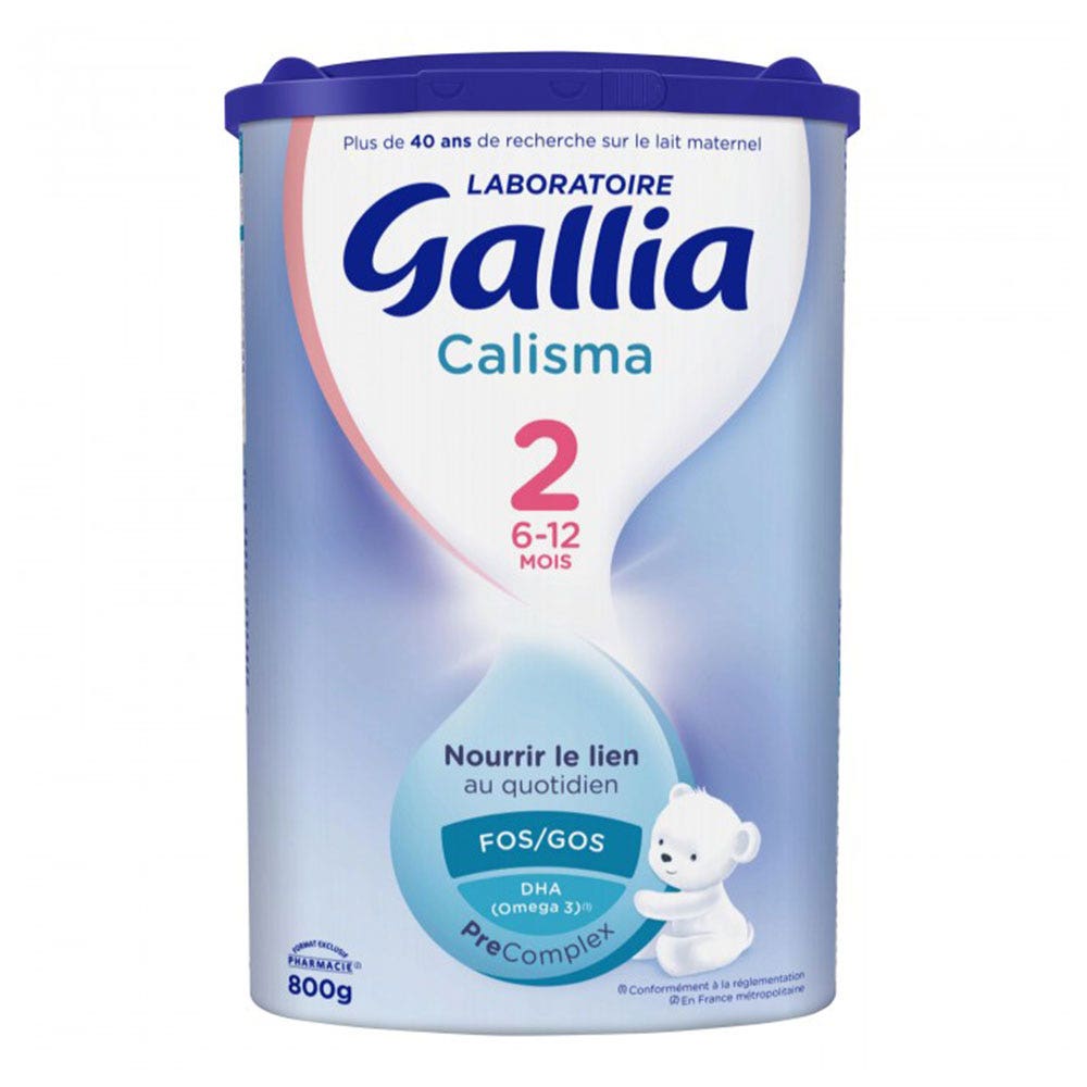 Gallia Calisma 2 Lait En Poudre 6 à 12 mois 800g