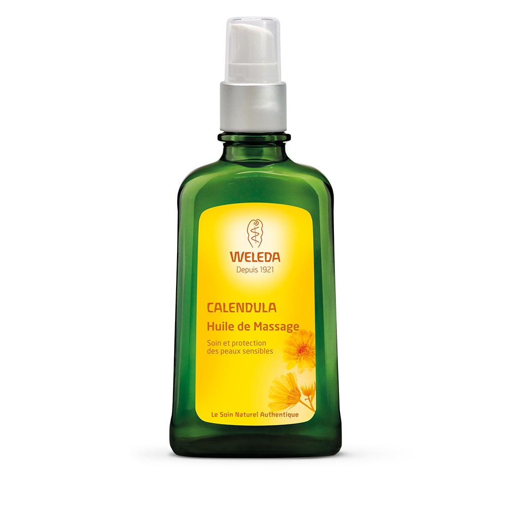 Weleda Calendula Huile De Massage Peaux Sensibles 100 ml