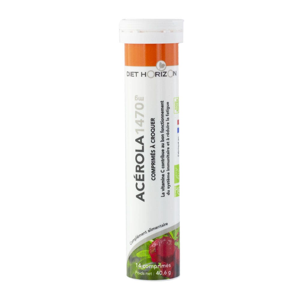 Diet Horizon Acerola 1470mg 14 Comprimes